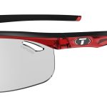 Окуляри TIFOSI Veloce колір оправи Crystal Red з чохлом