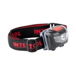Ліхтар на голову LB-0302 1 Вт+2 LED(4 реж,) INTERTOOL
