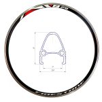 Обід 26" AL 36H 14G HLQC-04 двост. з проточ. під Vbr