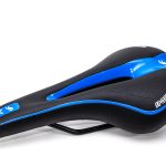 Сідло з діркою MTB SAD-068 270*140 чор.- синєYF-1018