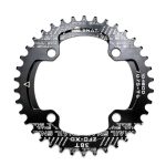 Зірка шатуна SNAIL NW AL 38T круг BCD 104 чорна