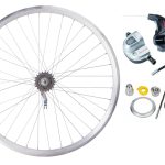Колесо зад, 28 AL 36H.silver. втулка SHIMANO NEXUS inter-3 комплект